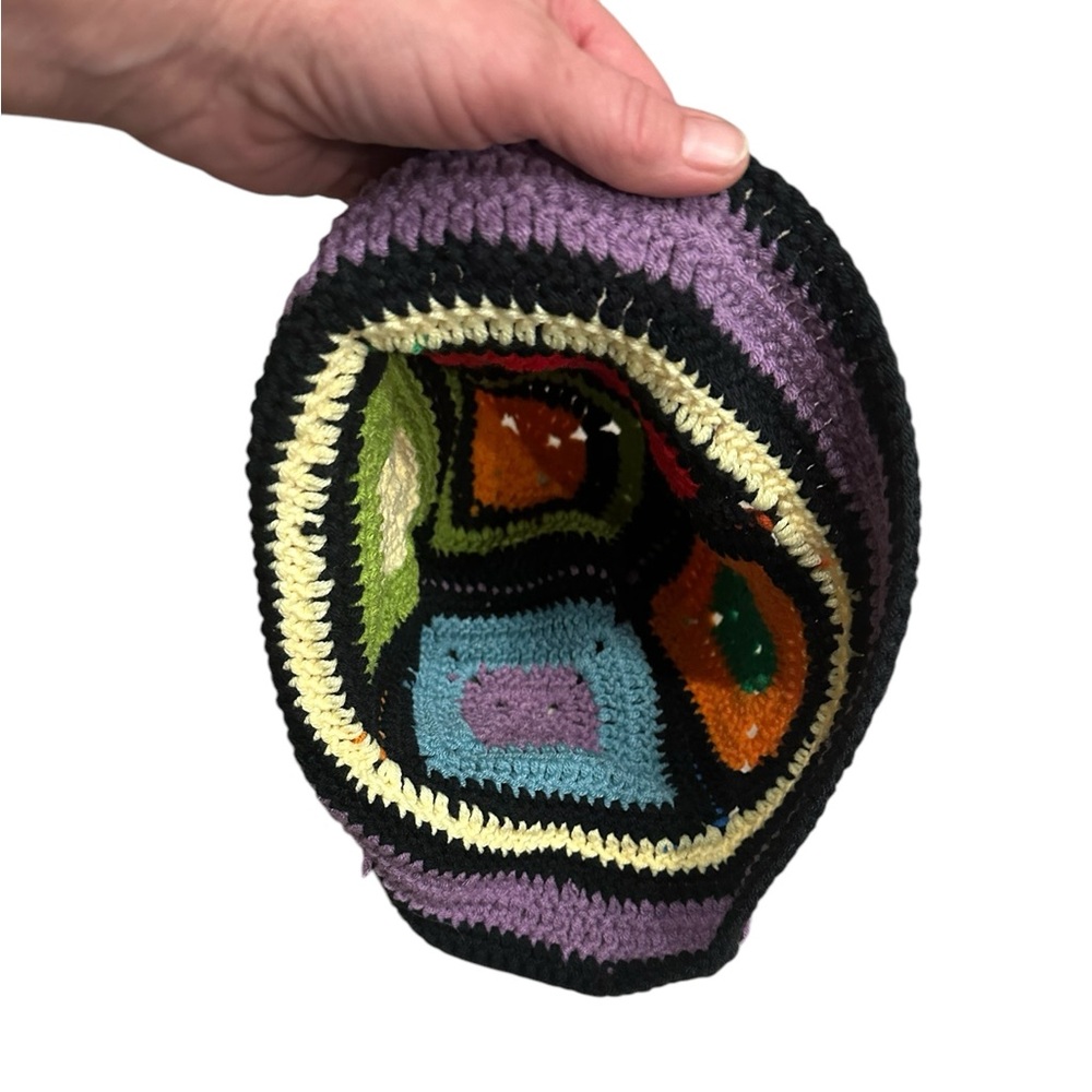 Multi-Colored Crocheted Hat - Picture 6 of 6